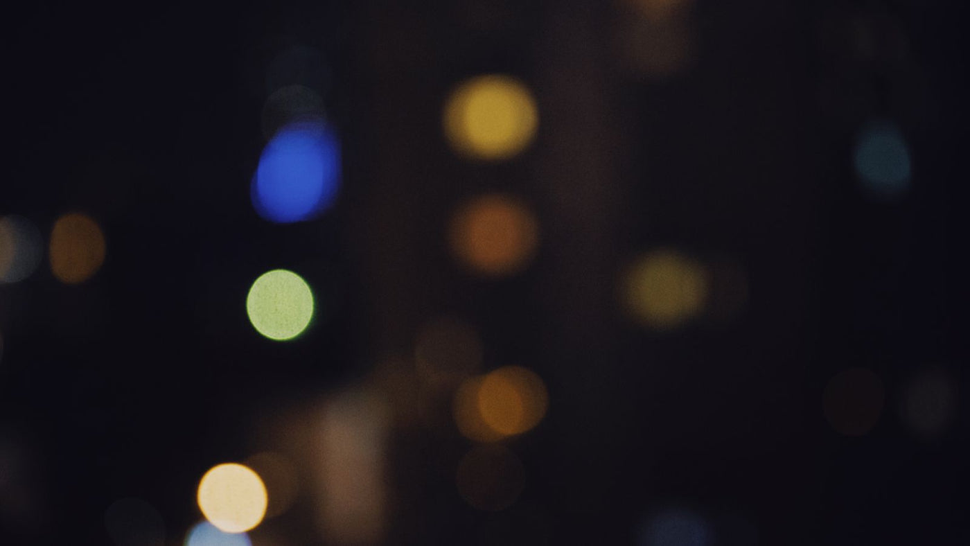 Soft night light glow
