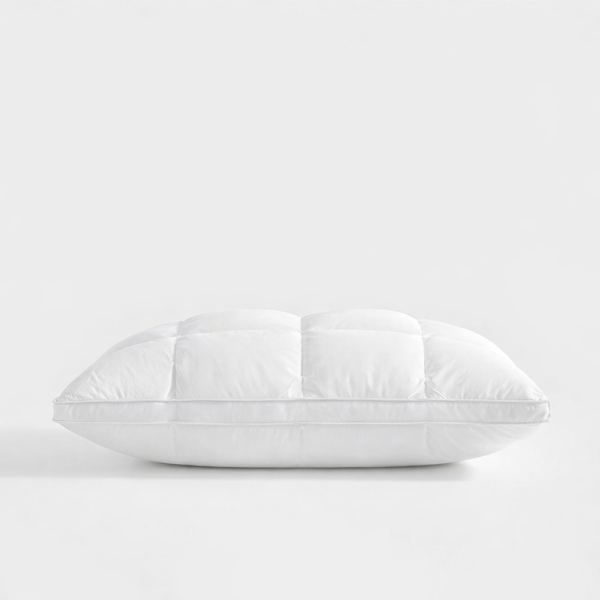 Comfortable Pillows for Sleeping 5-Star Hotel Pillow Three-Dimensional Soft Bilateral Washed Solid Color Pillow Sleeping Pillows — hero white