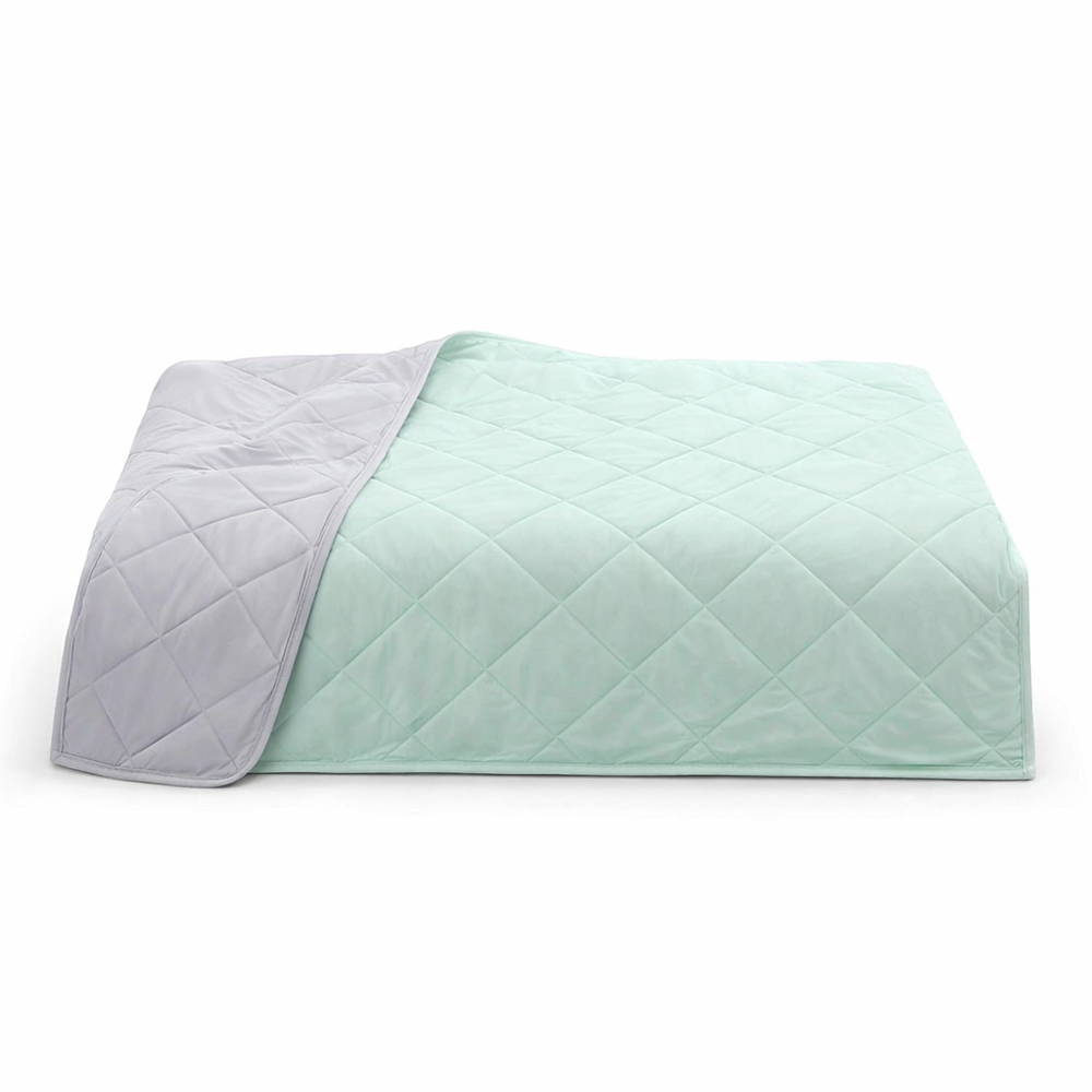 Large Cooling Blanket for Sleepersdual-Sided Soft&Lightweight Summer Bedding,100% Polyester Woven Quilted Throw,Machine Washable — hero white
