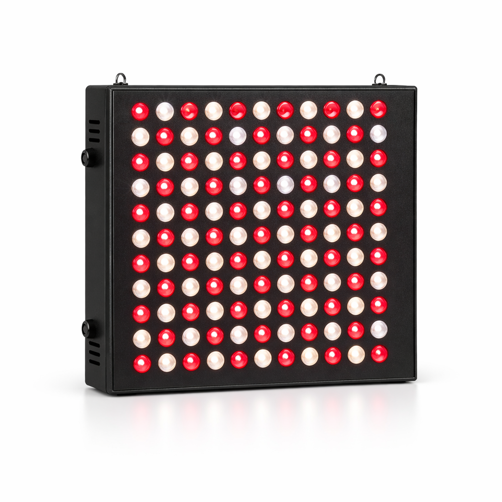 LED Red Light Therapy Panel Lamp for Facial anti Aging Skin Care Beauty 225 LED Light Body Pain Relief Physical Therapy Tools — hero white