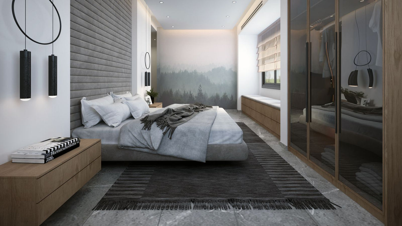 Cozy bedroom interior