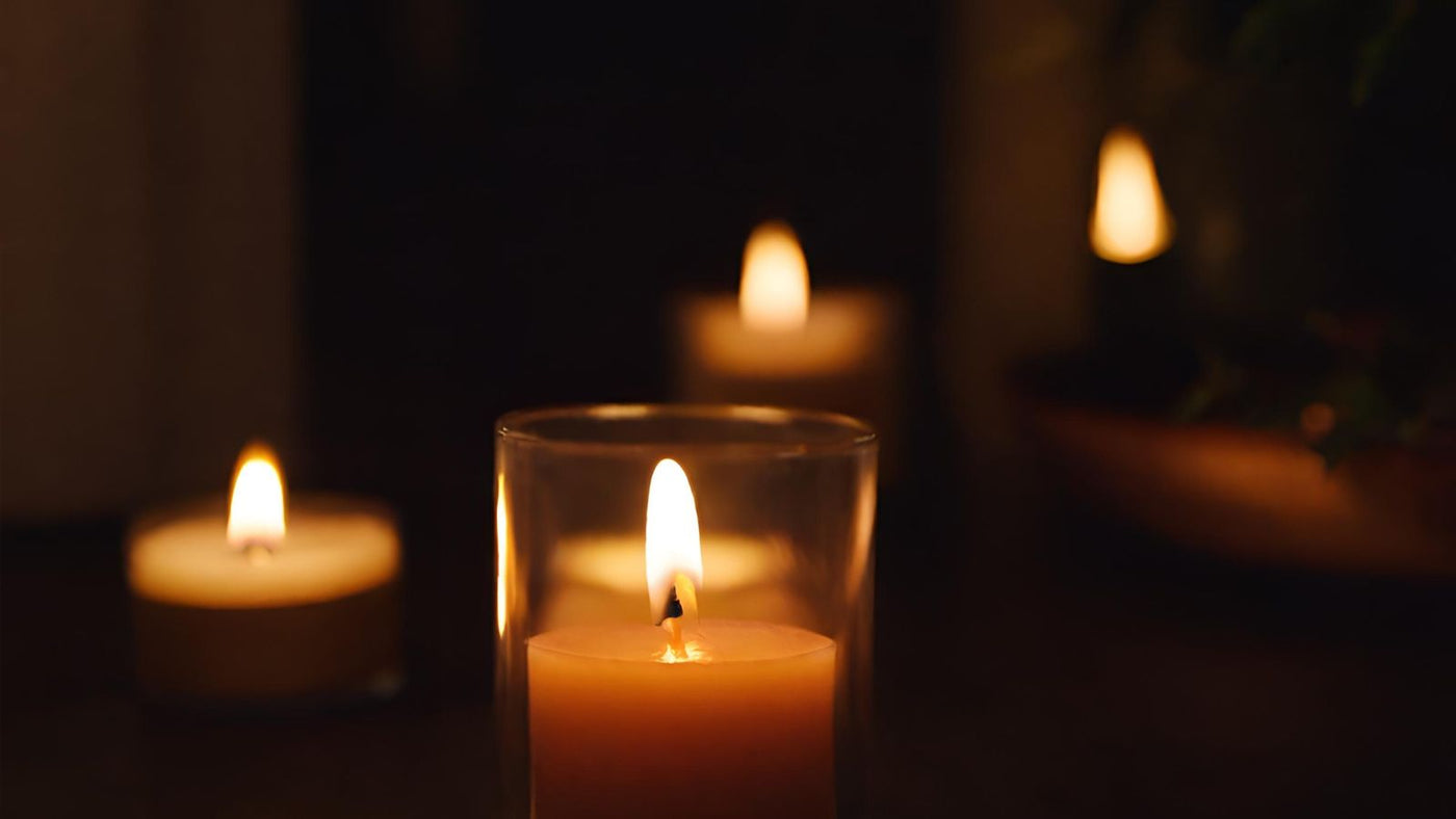 Candle for stress relief and relaxation
