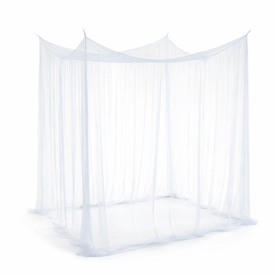 Sexy Mosquito Nets Palace Four Door King/Queen Double Size Home Single Beds Prevent Insect Outdoor Square Grace White Canopy Net — hero white