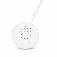 White Noise Machine 10/12 Sounds USB Rechargeable Portable Sleep Machine for Baby Adult Elder Timer Volume Sleeping & Relaxation — hero white