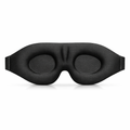 Eye Mask for Sleeping 3D Contoured Cup Blindfold Concave Molded Night Sleep Mask Block Out Light with Women Men — hero white