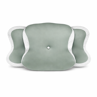 Memory Foam Pillowcase Cervical Pillowcase Pillow Protector Bedding Pillow Cases Cover Cooling Fabric Portable Home Holiday Gift — hero white