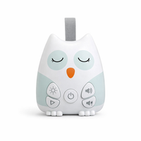 Portable White Noise Sound Machine for Baby 30 Soothing Sounds Crying Sensor for Infants with Night Light Timer Rechargeable — hero white