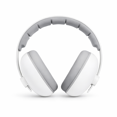 1Pc Baby Ear Protection Anti-Noise Earmuffs Headphones for Sleep & Travel Ear Protection with Stretchable Design — hero white