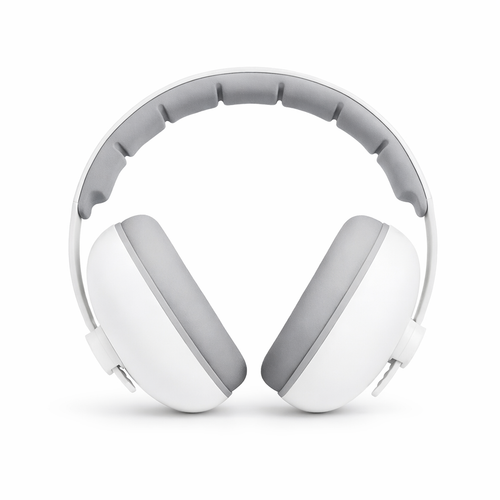 1Pc Baby Ear Protection Anti-Noise Earmuffs Headphones for Sleep & Travel Ear Protection with Stretchable Design — hero white