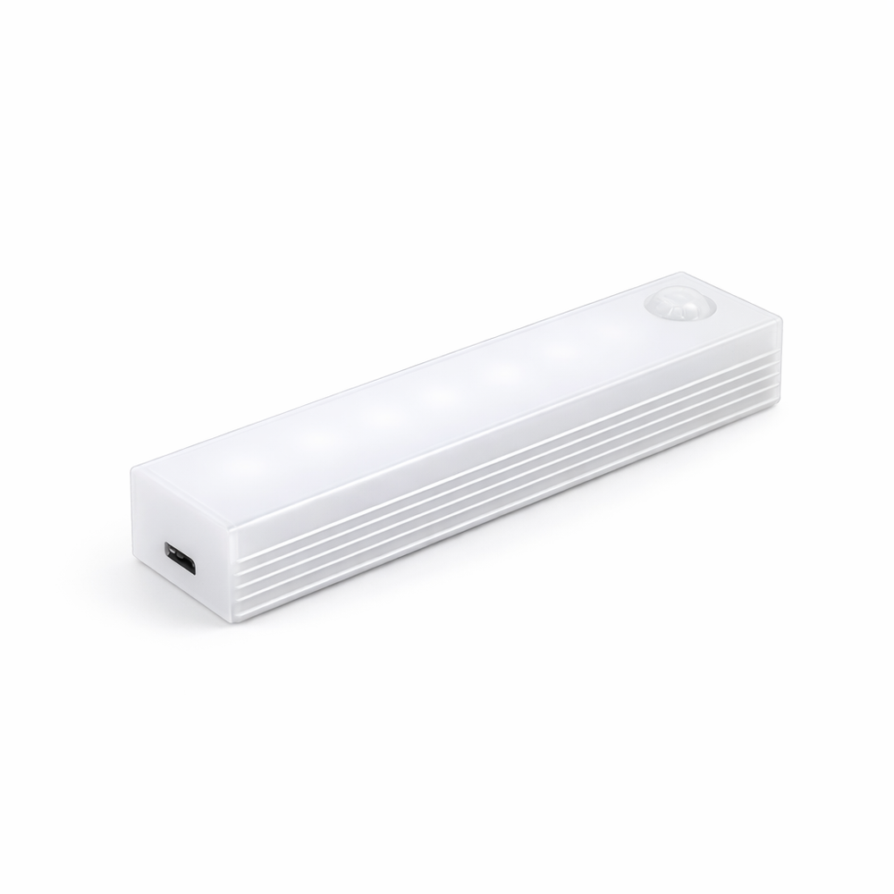 Motion Sensor Lamp Night Light Wireless LED USB Type C Rechargeable Lamp for Kitchen Cabinet Bedroom Wardrobe Staircase Lighting — hero white