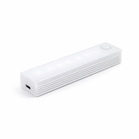 Motion Sensor Lamp Night Light Wireless LED USB Type C Rechargeable Lamp for Kitchen Cabinet Bedroom Wardrobe Staircase Lighting — hero white