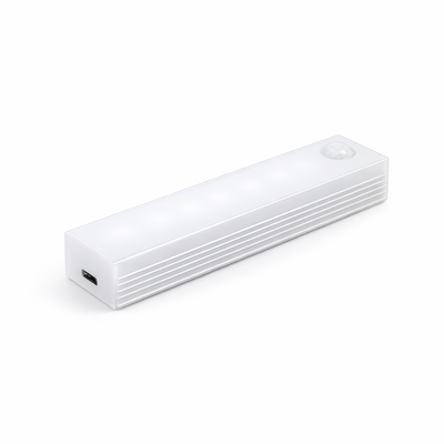 Motion Sensor Lamp Night Light Wireless LED USB Type C Rechargeable Lamp for Kitchen Cabinet Bedroom Wardrobe Staircase Lighting — hero white
