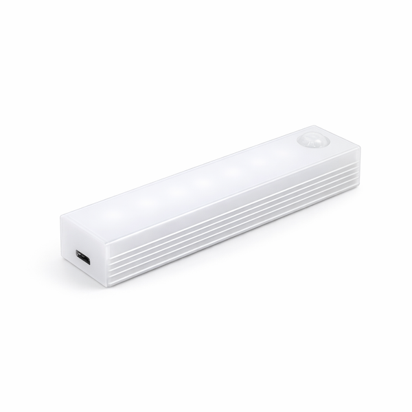 Motion Sensor Lamp Night Light Wireless LED USB Type C Rechargeable Lamp for Kitchen Cabinet Bedroom Wardrobe Staircase Lighting — hero white