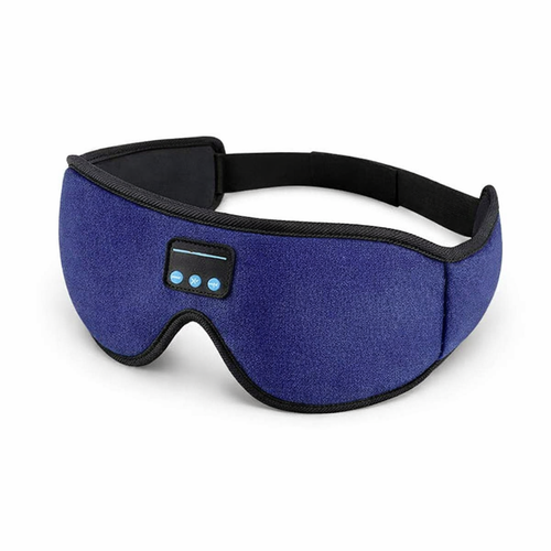 Mask for Sleep Headphones Bluetooth 3D Eye Mask Music Play Sleeping Headphones with Built-In HD Speaker — hero white