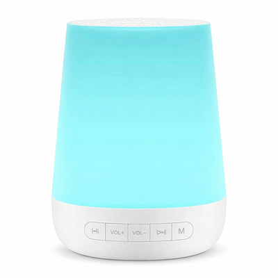 MBZ085 White Noise Machine Baby Sleep Sound Machine Colorful Night Lights 28 Soothing Sounds with 3.5Mm Headphone Jack — hero white