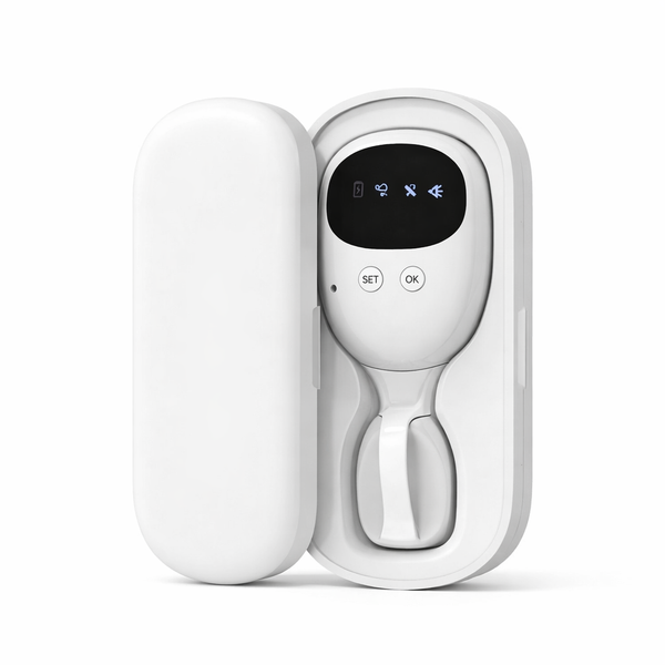 Wireless Bedwetting Alarm Pee Alarm for Boys Grils Kids Potty Training Elder Care 10-20M Range Vibration Sound Reminding — hero white