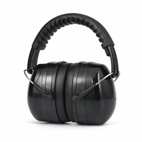 Foldable Anti-Noise Head Earmuffs Ear Protector Snr-35Db for Kids/Adults Study Sleeping Work Shooting Hearing Safe Protection — hero white