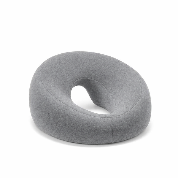 Face down Pillow Desk Nap Pillow Prone Resting Comfort Memory Foam Ergonomics Home Massage Headrest for Beauty Salon — hero white
