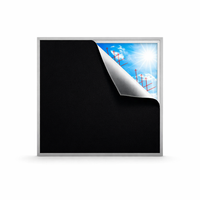 Customized 100% Blackout Curtain Self-Adhesive Portable Travel Window Shades for Living Room Bedroom Home Window Film Cloth — hero white