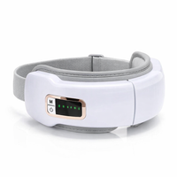 Foldable Eye Air Pressure Massager Airbag Vibration Massage Hot Compress Bluetooth Music Relieve Eye Dry Fatigue Smart Glasses — hero white