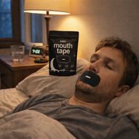 30Pcs Stop Snoring Patch Nose Breathing Correction Improve Sleeping Promoting Breath Portable Night Sleep Mouth Orthosis Tape — lifestyle
