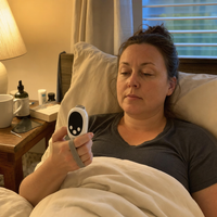 Handheld Sleep Aid Device Palm Pulse Sleep Massager Rechargeable Microcurrent Device for Help Improve Sleep Insomnia Anxiety — lifestyle