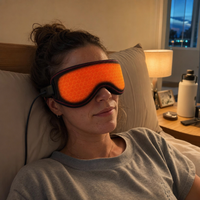 Heated Eye Mask Eye Mask for Dry Eyes with 3 Heat Levels Hot Compress Warm Compress Heating Pad for Sleep Dark Circles — lifestyle
