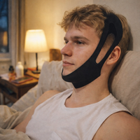 Chin Strap for Sleeping, Adjustable, Breathable & Skin-Friendly, anti Snoring Chin Strap ,Universal Fit Anti-Snore for Unisex — lifestyle