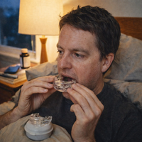 New Anti-Snoring Mouthguard Teeth Bruxism Mouthguard Improves Sleep Teeth Bruxism Sleep and Apnea Device — lifestyle