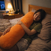 Rectangular Pillow for Girls Multi-Functional Sleep Support Cushion Long Bolster Pregnancy Pillow Side Sleepers and Bed Reading — lifestyle