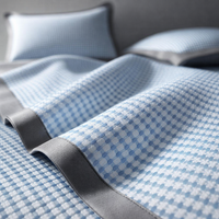 Silk Jacquard Cooling Bed Sheet Set — detail
