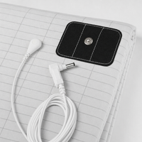 Grounding Bed Sheet 90% Organic Cotton & 10% Pure Silver Fiber Grounding Mat with Grounding Cable Conductive Sheet Earthing Mat — detail