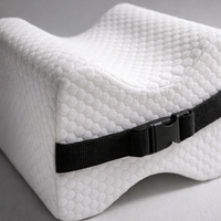 Leg Pillow,Side Pillow,Memory Foam Knee Pillow with Side Sleeping Belt,Leg Knee Pillow with Removable and Washable Cover — detail
