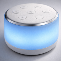 White Noise Machine Desktop Sleep Sound Machine for Baby Sleep Soother 7 Colors Night Lights 34 Soothing Sounds and Timer — detail