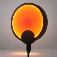 LED Sunset Projection Lamp USB Mood Light for Bedroom Living Room Photography Wall Decor Birthday Party — detail