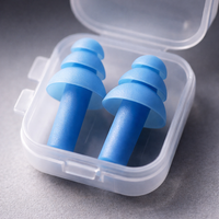 25/1Pair Ear Plugs Sleeping Noise Cancelling Reusable Silicone Sound Block Earplugs Summer Waterproof Swimming Ear Plug with Box — detail