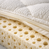 100% Thailand Natural Latex Mattress with Cover Natural Rubber Pure Mattress 1.5M/1.8M Bed Thickened Home Dormitory Cushion Mats — detail