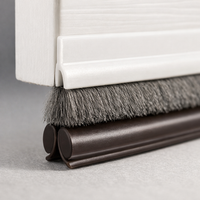 Flexible Door Bottom Sealing Strip Door Gap Soundproofing Wind and Dust Proof Weather Strip under Door Draft Stopper Tape — detail