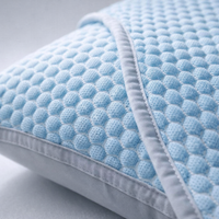 1Pc-Summer Cool Bean Pillowcase - Breathable Air Conditioning Pillow Cover for Hot Sleepers No Insert Included 48 X 74Cm — detail