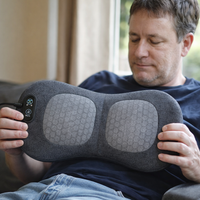 3-In-1 Back Massager Heat Vibration for Back Pain Relief Herniated Disc Stretch Support Traction Lower Back Massage Pillow — scale