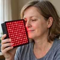 LED Red Light Therapy Panel Lamp for Facial anti Aging Skin Care Beauty 225 LED Light Body Pain Relief Physical Therapy Tools — scale