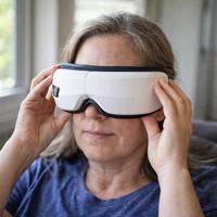Electric Eye Massager with Heat Vibration Bluetooth Music Massage Relax Glasses DC Eyes Care Device — scale
