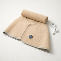 Heated Blanket USB Wearable Electric Blanket Portable Warmer Blanket for Shoulder Electric Heating Shawl with 3 Tem Setting — angle