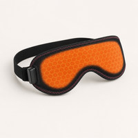 Heated Eye Mask Eye Mask for Dry Eyes with 3 Heat Levels Hot Compress Warm Compress Heating Pad for Sleep Dark Circles — angle
