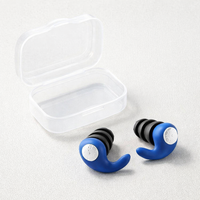 Soft Silicone Earplugs Waterproof Noise Cancelling Comfortable for Sleeping and Swimming — angle