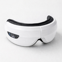 Electric Eye Massager with Heat Vibration Bluetooth Music Massage Relax Glasses DC Eyes Care Device — angle