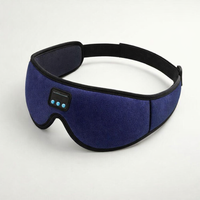 Mask for Sleep Headphones Bluetooth 3D Eye Mask Music Play Sleeping Headphones with Built-In HD Speaker — angle