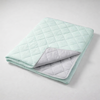 Large Cooling Blanket for Sleepersdual-Sided Soft&Lightweight Summer Bedding,100% Polyester Woven Quilted Throw,Machine Washable — angle