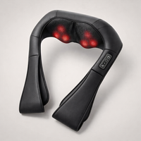 Shiatsu Neck and Shoulder Massager Heated Back Massager U Shape Deep Kneading Electric Massage Pillow for Neck Waist Leg Body — angle