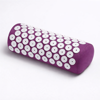 Massager Cushion Massage Yoga Mat Acupressure Relieve Pain Stress Back Body Pain Spike Mat Acupuncture Mat and Pillow Set — angle